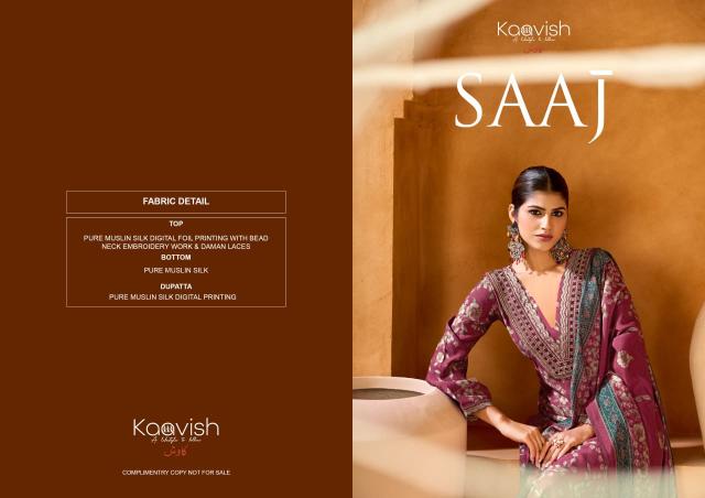 Kaavish saaj dress material wholesale